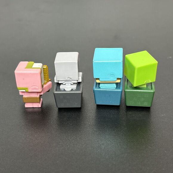 Minecraft Minifigures Lot Mixed Series Lot Of 4 Figures - Picture 4 of 5